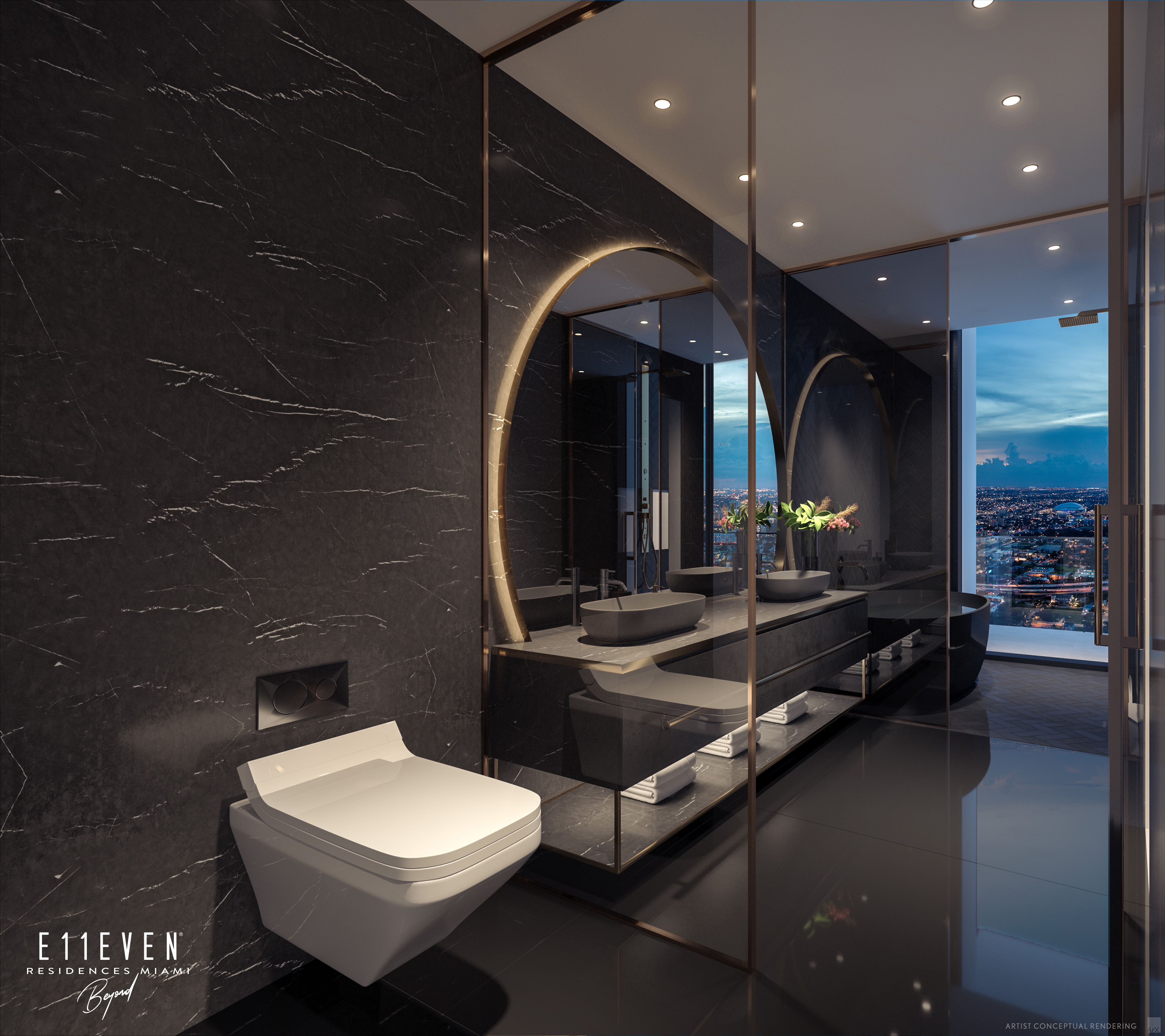 E11EVEN Beyond Master Bathroom